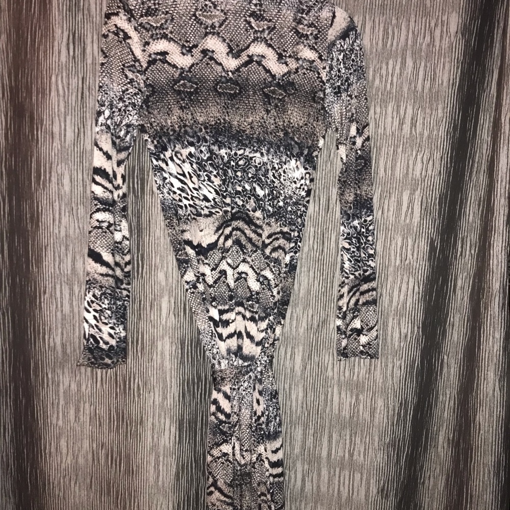 Evolution Python Print Dress - Picture 7 of 9
